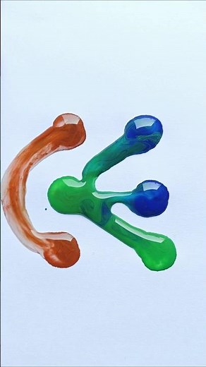 Water drop color mixing #shorts #colormixing #art #waterdrop