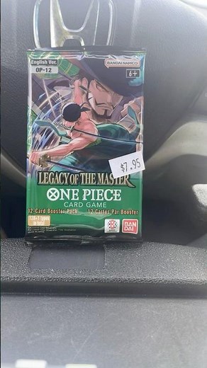 One Piece OP-12 Legacy Of The Master pack opening