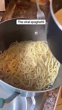 Delicious Viral Spaghetti Recipe with Alfredo Sauce: A Step-by-Step Guide#spaghetti