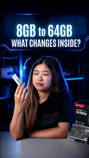 8GB, 16GB, 32GB, 64GB RAM — what actually changes inside?