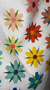 21K views · 847 reactions | The much anticipated relaunch of my Flowermania English Paper Piecing kit with Paper Pieces is finally here, with both the full quilt and table runner sizes available. I’m beyond stoked to get back to some slow stitching with this pattern and I can’t wait to see what y’all come up with. Love ya mean it. #flowermaniaquilt #mxdomestic #paperpiecesepp | Mx Domestic | Facebook