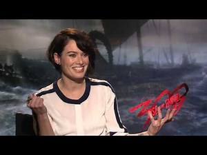 300: Rise of an Empire: Lena Headey Official Movie Interview | ScreenSlam