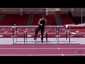 HURDLE MOBILITY - High Low Backward Left Leg Warmup A