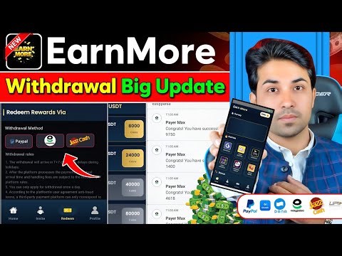 EarnMore App Withdrawal Real or Fake | New Legit Earning App 2026 Review #EarnMoreapp