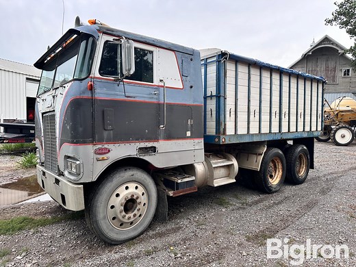 1974 Peterbilt 352 T/A Cabover Grain Truck | Transportation