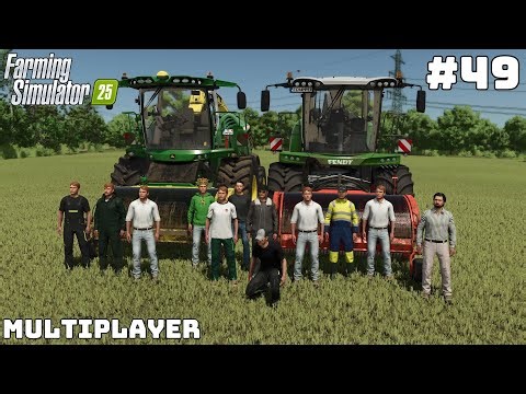 GIANT GRASS SILAGE HARVEST - 4 FORAGE HARVESTERS IN ACTION☘️💪| CARPATHIAN | FS25 MULTIPLAYER | Ep 49