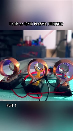 I built an IONIC PLASMA THRUSTER (Best Design) #DIYScience #EngineeringProjects #SpaceTech #DIYThruster #ScienceExperiment #IonicPlasma #ThrusterBuild #RocketScience #EngineeringLife #STEMProject #PhysicsExperiment #DIYEngineering #SpaceExploration #ScienceGeek #DIYTech #Innovation #STEMCommunity #TechProjects #SpaceEnthusiast #DIYInvention