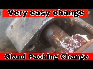 #CentrifugalPump #GlandPacking Change #motorglandpacking #pumprepair #MechanicalPackingInstallation