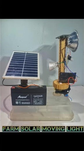 Automated Solar Farm Light #shorts #farm #solar