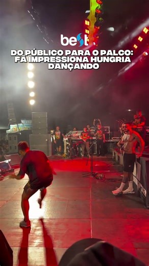 Do Público Para O Palco, Fã Impressiona Hungria Dançando ( Hungria Hip Hop )