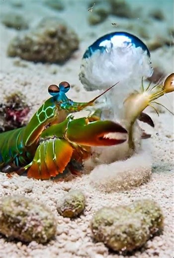 Mantis Shrimp Punch | Fastest Strike on Earth 🦐⚡