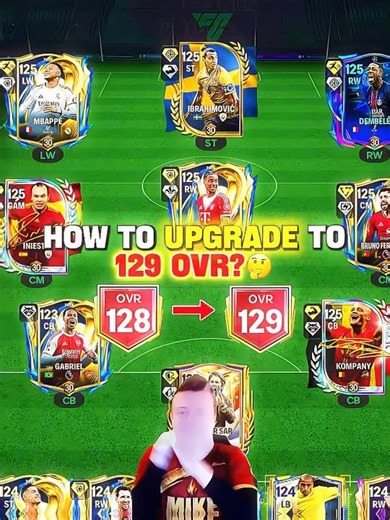 What should I do to reach 129 OVR?🤔