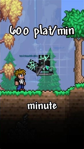 Best Way To Make Money In Terraria! #terraria #gaming #shorts