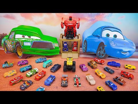 Disney Pixar Cars Unboxing Review | New Monster Cars With Silly Teeth Faces