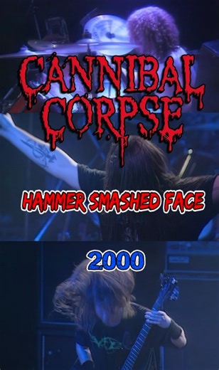 🔥 CANNIBAL CORPSE – Hammer Smashed Face | Live 2000 [4K UHD Remaster]Captured live in 2000, this performance shows Cannibal Corpse at full force — uncompromising brutality, crushing riffs, and the sheer violence that helped define death metal on a global scale.📍 Live at The Rave – Milwaukee, Wisconsin (USA)📆 February 16, 2000 ▶️ Full video (4K REMASTER): https://youtu.be/L0clg33kQDY ⚠️ Archival 4K UHD remaster for preservation purposes.📀 Band, label or venue: if you wish to recover archives 