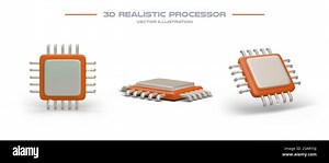 Realistic processor in different positions. Central processing unit, CPU. Set of microprocessors on white background. Isolated illustrations with shadows. IT icons. Color vector image. Realistic processor in different positions. Central processing unit, CPU Stock Vector Image & Art - Alamy