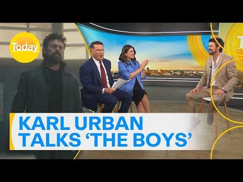 Kiwi star Karl Urban chats about final season of fan-favourite The Boys | Today Show Australia