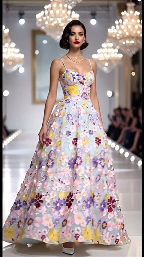 Aesthetics of femininity on the runway ✨/unway of femininity: timeless elegant silhouette