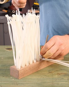 122K views · 127 reactions | Trapping Zip-Ties In Wood | Science, Tech and Universe | Facebook