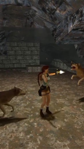 Танцы С Волками🐺🐺🐺🎮Tomb Raider 1996 Remastered🎮PS5