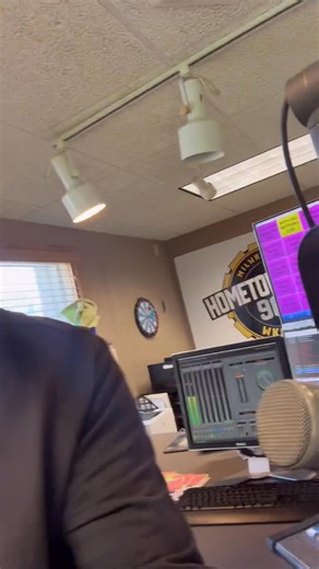 Behind the curtain inside the KLH Studio! #radio | 96.5 WKLH