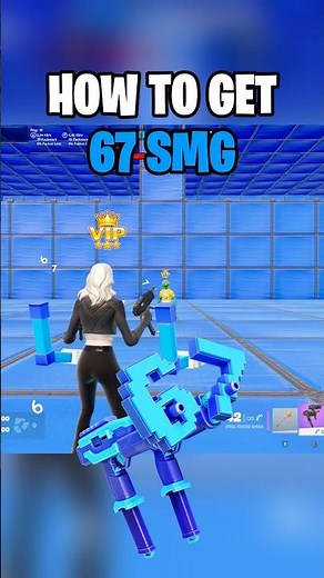 How to get the Six Seven SMG in GOATED RED VS BLUE! #fortnite #fortnitecreative #redvsblue