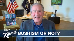 President George W. Bush plays “Bushism or Not?” 🥴 | Jimmy Kimmel Live