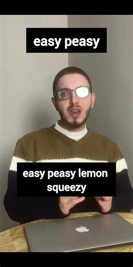 Easy Peasy: The Fun English Expression You Must Know #english