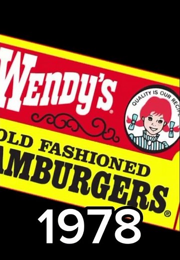 Wendy's Logo Evolution