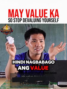 2.7M views · 99K reactions | May Value so Stop Devaluing Yourself #students #loveyourselffirst #parents #OFW #reminder | DATU AL-AMIN IBAD OFFICIAL | Facebook