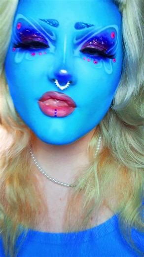 #ColorCustomizer #makeup #alien #fyp #foryoupage | alien makeup