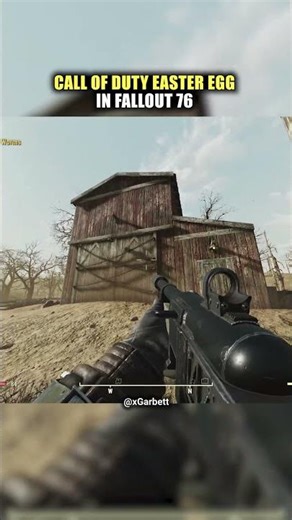 Call of Duty Easter Egg in Fallout 76 (Burning Springs)