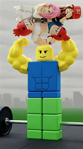 When Noob Revenge #roblox #robloxanimation #noob