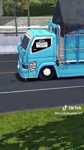 Jam Mepet Truk Cabe di Bussid Simulator