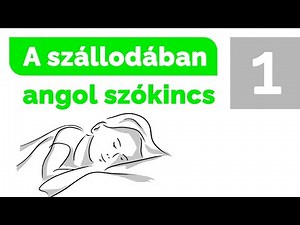A SZÁLLODÁBAN (At the Hotel) 👈 Utazás angol lecke | angoltanulás