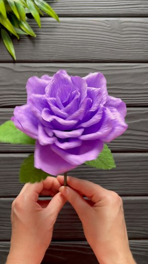 94K views · 2.1K reactions | Amazing! Create Rose Crepe Paper Flower #diy #diycrafts #flowers #homedecor #paperflowers #papercrafts #fyp #usa | Origami Amazing | Facebook