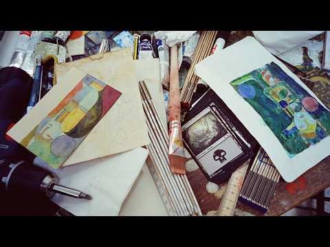 Danish artist Alexander Tovborg sees darkness in biblical myths