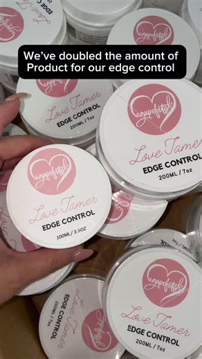 Good news — our edge control just got an upgrade. More product. More value. Same flawless finish. We’ve doubled the amount so it lasts longer and gives you even more sleek, nourished edges with every use. ✨ #EdgeControl #SleekEdges #ProtectiveStyling #NaturalHairCare #Hairproducts #BlackOwnedBeauty #braidgel #SouthFloridaStylist | Agape Fetish