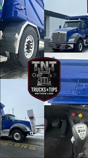 Manual Madness! Kenworth T880 2024 – 18-Speed Beast in Blue & Gray