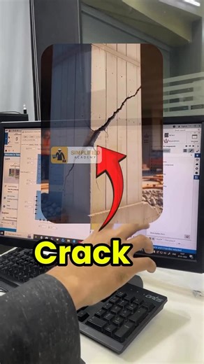 CAD By Simplified Academy on Instagram: "🚨 Why Do Column Cracks Form? 🏗️⚠️ Column cracks are a serious warning sign and should never be ignored. 🔹 1️⃣ Excess Column Load 📌 When the load on a column exceeds its design capacity, overstress occurs leading to cracks. 🔹 2️⃣ Improper Reinforcement 📌 Wrong bar diameter 📌 Insufficient number of bars 📌 Poor stirrup spacing These reduce column strength and initiate cracking. 🔹 3️⃣ Poor Site Execution 📌 Incorrect bar placement 📌 Low concrete qua