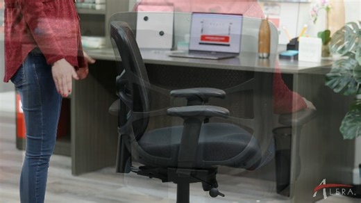 Watch Alera Elusion Series Mid-Back Swivel/Tilt Mesh Office Chair on Amazon Live