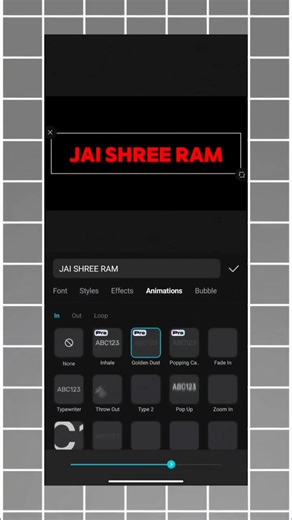 Capcut Text Animation Effects mobile | Capcut shorts #shorts