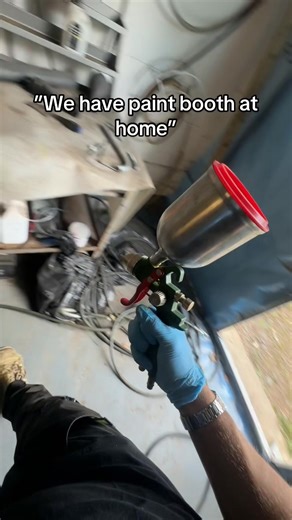 Home Paint Booth Setup