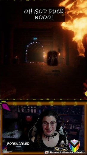 My friend got eaten! FOREWARNED Horror Game