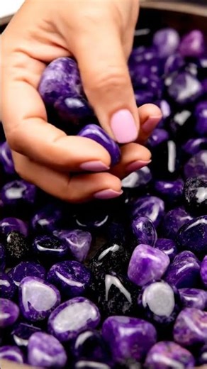 Sugilite ASMR — Deep Purple Stone Textures & Soft Premium Clicks 💜🪨