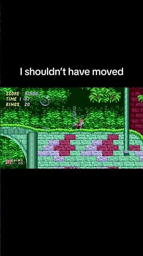 Sonic Fail#sonicorigins #sonicthehedgehog #tails #sonic3andknuckles #gaming #sega #gameplay #sonic