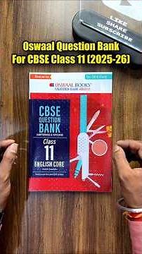 Oswaal Question Bank Class 11 2025-26 Review 🔥 | Worth It or Not? | CBSE 2025 | #shorts