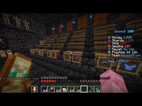 My New Stash! + Schematics! *DonutSMP*