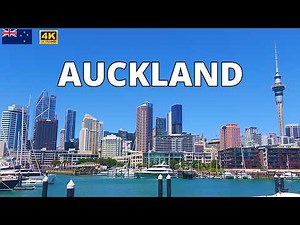 Auckland Walking Tour | Exploring New Zealand’s Most Beautiful City 4K