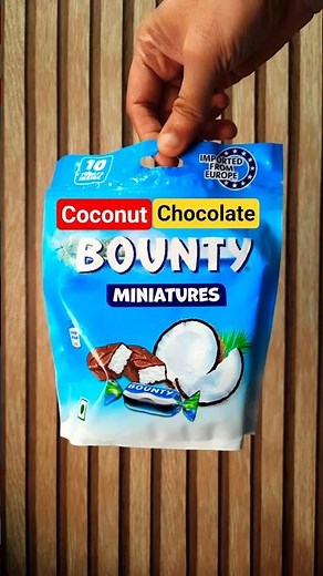 Bounty Miniatures Coconut Chocolate Combo Pack Review 🥥🍫